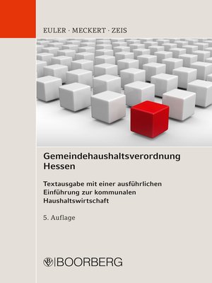 cover image of Gemeindehaushaltsverordnung Hessen